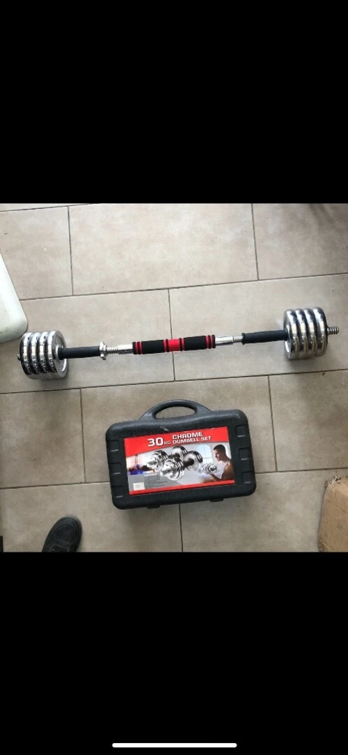 Valise de musculation 15kg 20kg 30kg avec racord et 50kg 55kg