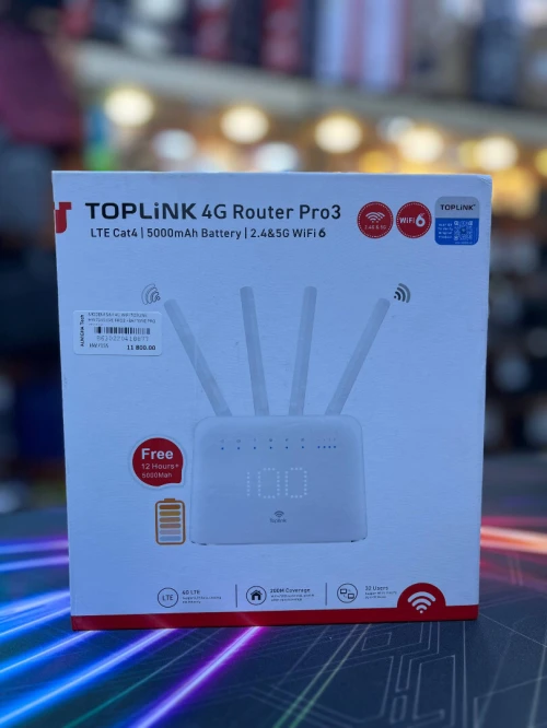 TOPLINK 4G LTE Router Pro (WiFi 6) MR715U