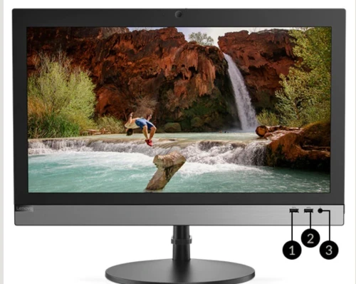 MICRO LENOVO V330 ALL IN ONE INTEL I3 8EME /4GO DDR4/ 01 TB HDD DVD RW/ECR 19.5