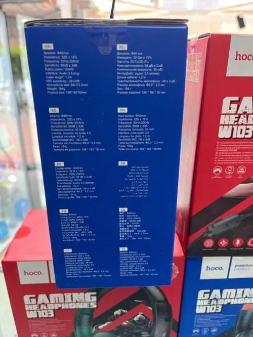 Casque gaming Hoco