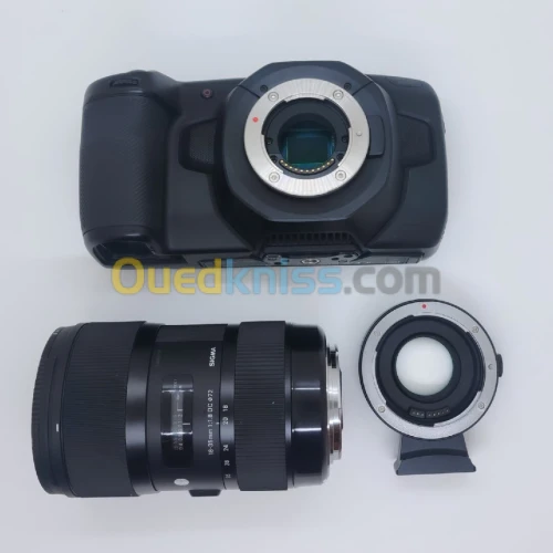 Blackmagic 4K + Speedbooster + Sigma 18-35mm F1.8 