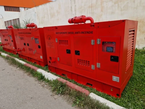MOTOPOMPE DIESEL ANTI-INCENDIE CAPOTEE