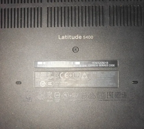 DELL LATITUDE 5400 I5 08TH 8GB 256SSD 14P