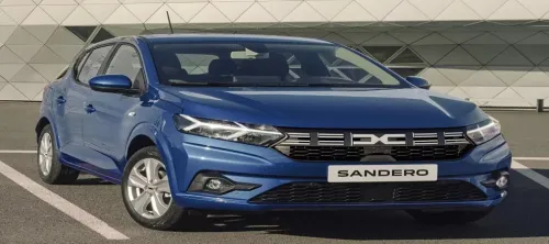 Location De Voitures , Dacia Sandero 2022  POUR ENTREPRISES À PRIX IMBATTABLE