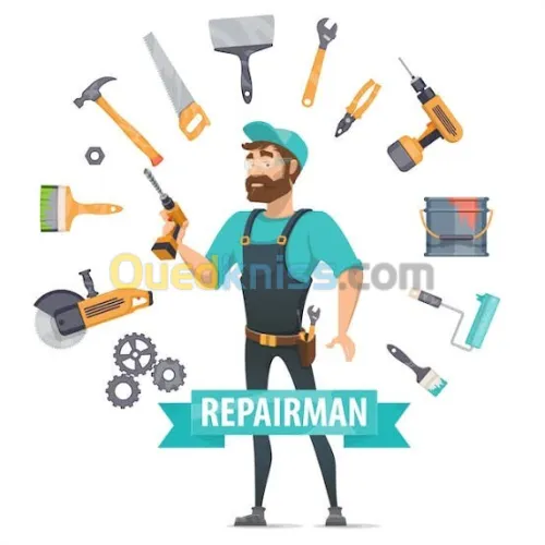 Bricoleur et travaux maison 