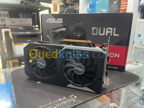 ASUS Radeon RX 6600 DUAL 8G 8 Go GDDR6 - HDMI/Tri DisplayPort - PCI Express