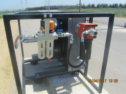 Refroidisseur d'air pour compresseur de chantier