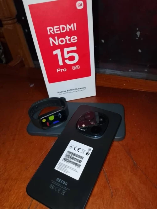 Redmi note 15 pro 5G 12GB RAM 256GB ROM Black