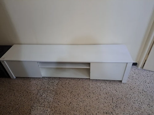 Meuble de télé blanc