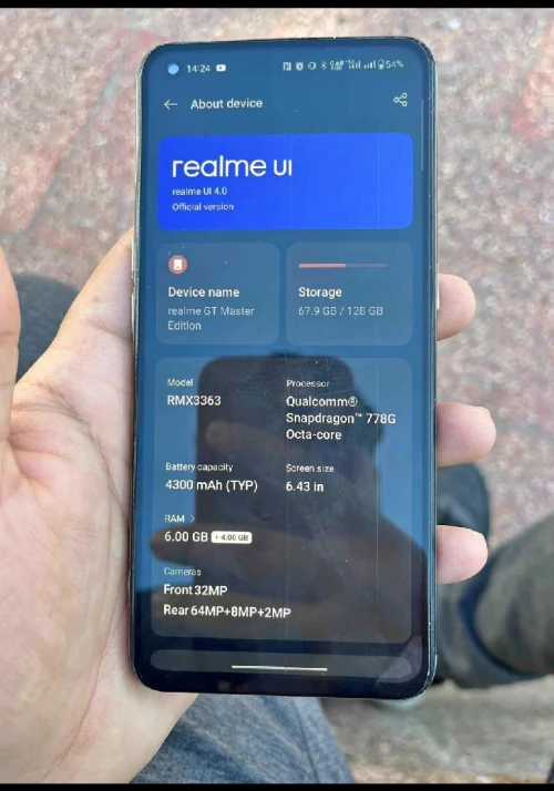 Realme gt master edition 