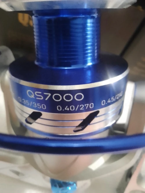 Canne à pêche pleine 3 mettre avec moulinet tombour inox 
