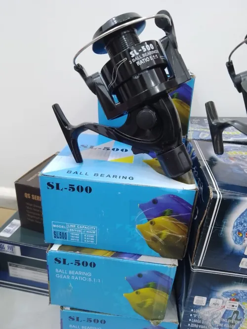 Canne à pêche pleine 3 mettre avec moulinet taille 5000