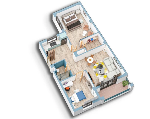 Vente Appartement F3 Mostaganem Mostaganem
