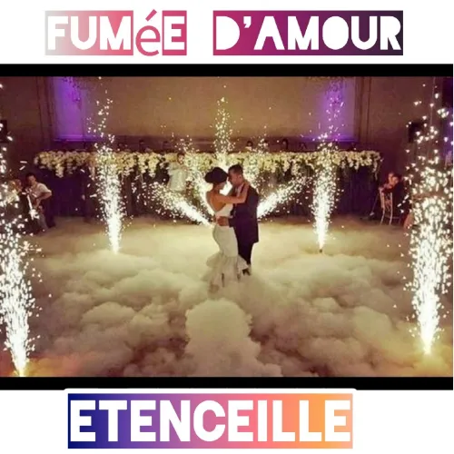 location jeux de lumiére et machine à fumée lourde et etenceille 