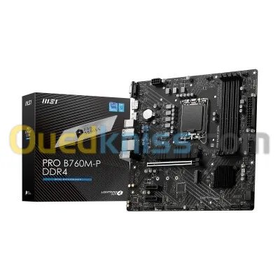 CARTE MERE MSI PRO B760M-P DDR4 LGA 1700