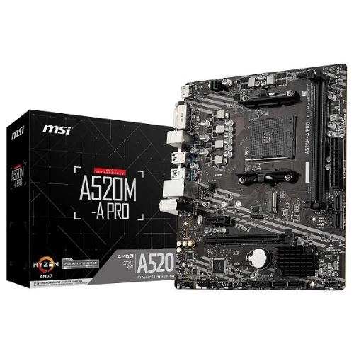 CARTE MERE MSI A520M-A PRO