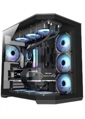BOITIER GAMER ARES D60 BLACK 7 FAN ARGB