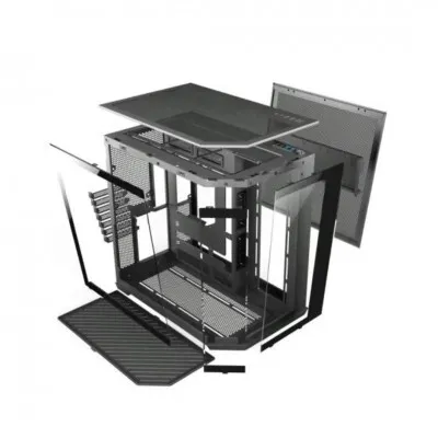 BOITIER GAMER ARES D60 BLACK 7 FAN ARGB