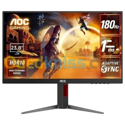 ECRAN AOC 27G4 IPS 27" 180HZ 1MS STAND ADJUSTABLE