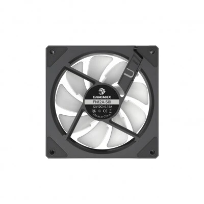 Ventilateur GameMax FN12A-S8I 120 mm ARGB PWM, cadre noir