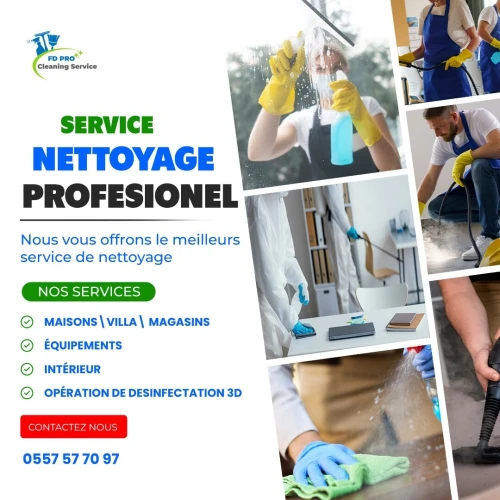 Service de nettoyage professionnel fdpro dz
