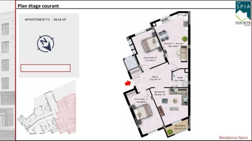 Vente Appartement F2 F3 Oran Bousfer