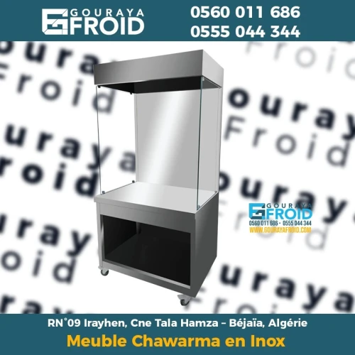 Meuble Chawarma en Inox