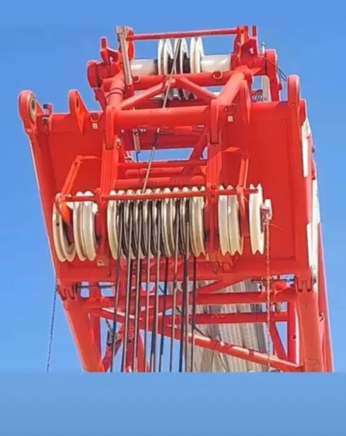 Fabrication et vent poulie de grue