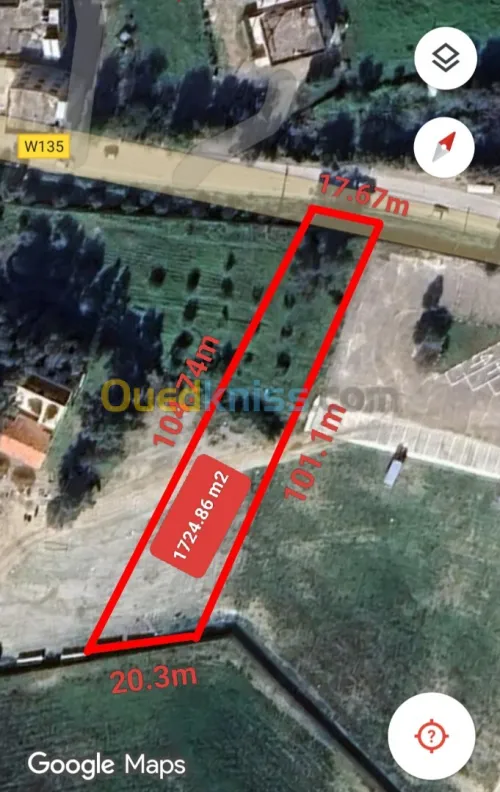 Vente Terrain Jijel Taher