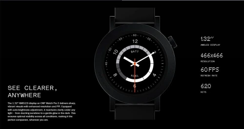 NOTHING CMF watch pro2 / pro 3 smart bracelet connecté noir ساعة ذكية