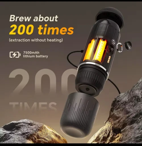 Machine a café portable 19 bar 2 en 1 capsule et poudre marque icafilas ماكينة قهوة