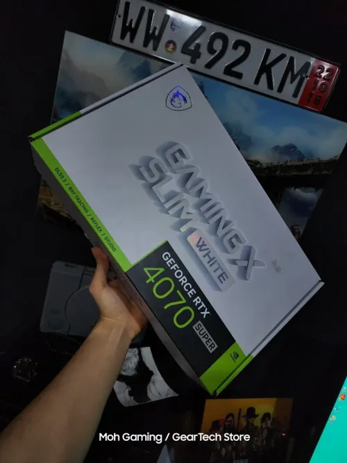 MSI RTX 4070 SUPER GAMING X SLIM WHITE EDITION
