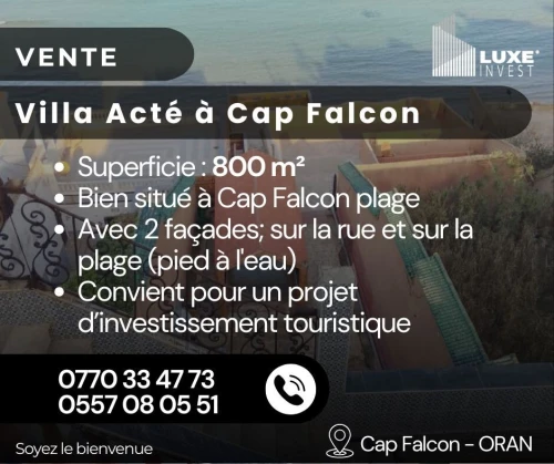 Vente Villa Oran Ain el turck