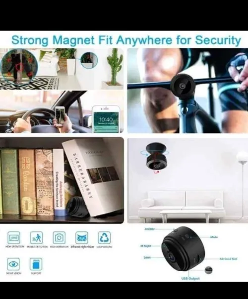 Mini caméra de surveillance sans fil