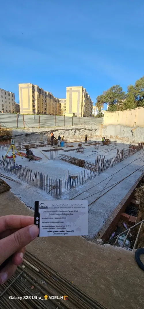 travaux de réalisation en béton arme / Construction en béton arme/promotion/villa/coffrage