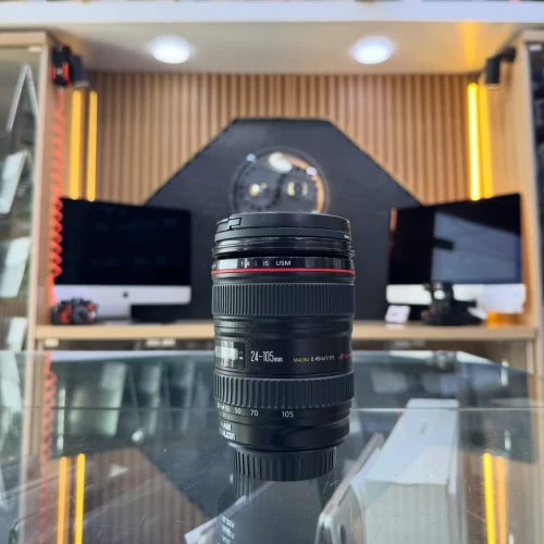 OBJECTIF CANON 24-105mm F4 Série L en excellent état avec deux bouchons
