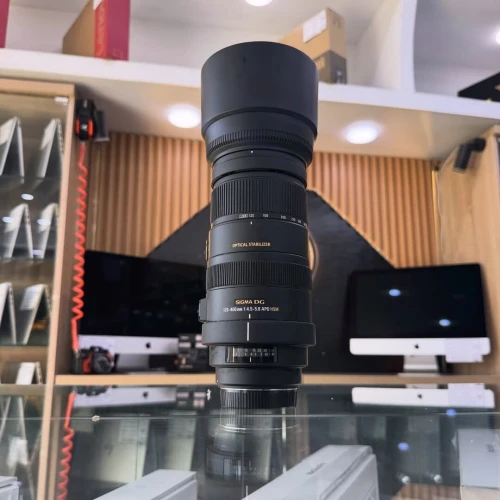 Sigma for canon 120-400mm f/4.5-5.6 Apo hsm OS en excellent état