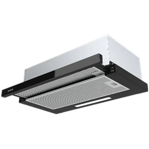 Hotte Extra tescopique 60 Cm noire avec filtres