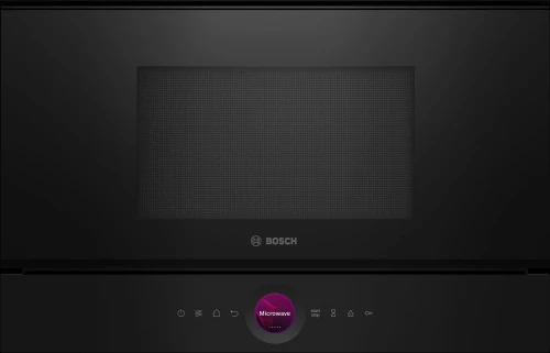 Micro-ondes Bosch Série 8 encastrable Noir