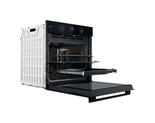 four whirlpool a vapeur steam encastrable electrique noir pyrolyse