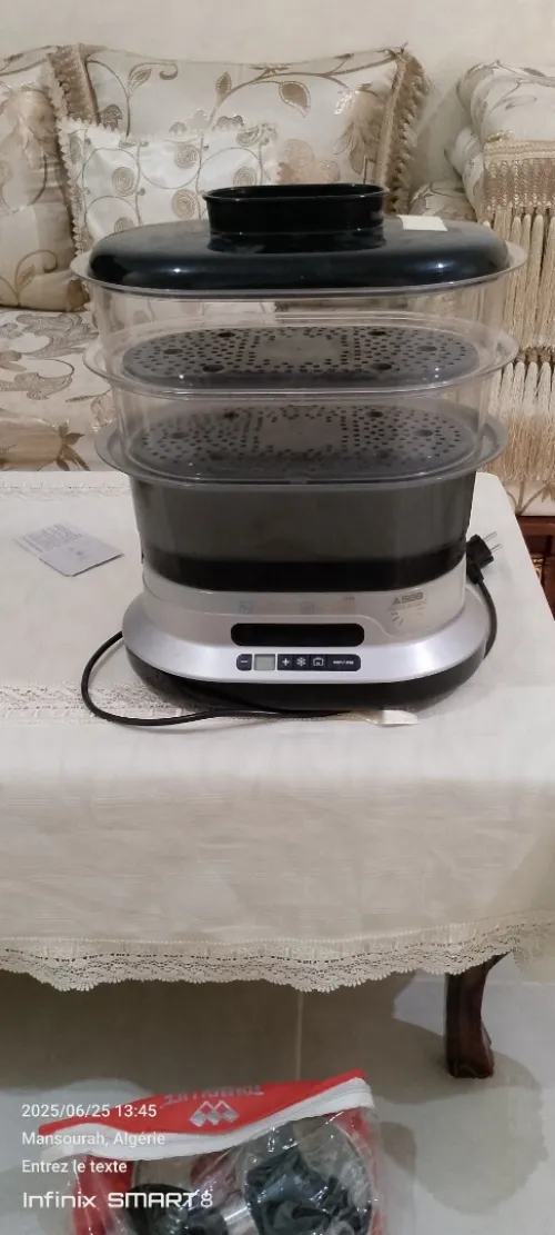 Cuiseur vapeur Seb 3 étages