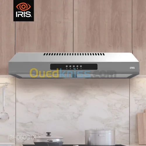 HOTTE DE CUISINE IRIS 60CM INOX IBH060C1X