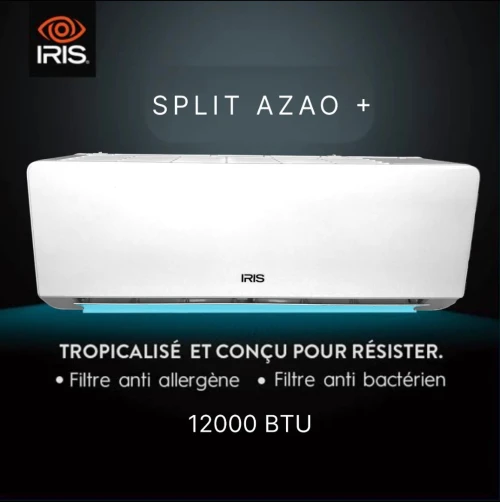 IRIS CLIMATISEUR SPLIT AZAO+ 12000 BTU TROPICAL / INVERTER T3