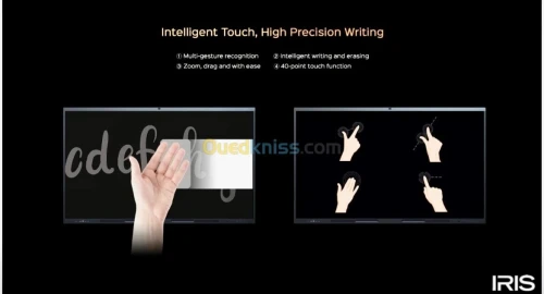 IRIS ECRAN INTERACTIF 86"A100 PRO
