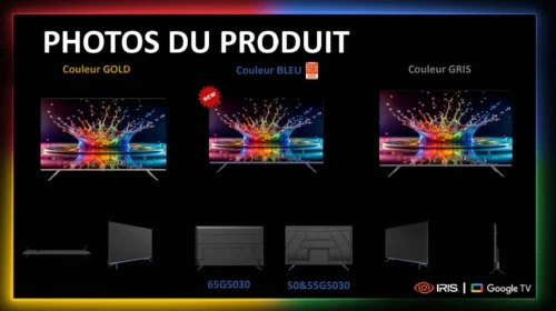 IRIS GOOGLE TV 50"G5030  4K UHD ANDROID