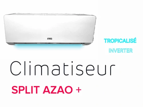 IRIS CLIMATISEUR SPLIT AZAO+ 12000 BTU TROPICAL / INVERTER T3