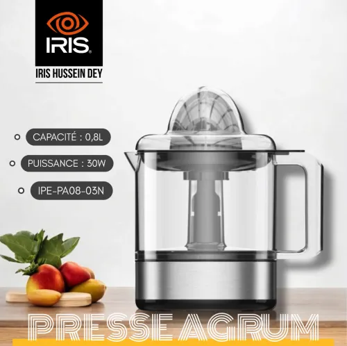 IRIS PRESSE AGRUMES 0.8L 30W 