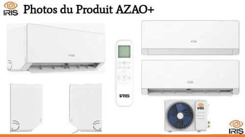 IRIS CLIMATISEUR SPLIT AZAO+ 24000 BTU TROPICAL INVERTER 