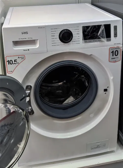 IRIS LAVE LINGE SNOW 10.5 KG BLANC