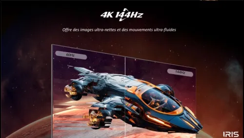 IRIS 75"S9800 4K QD-MINI-LED GOOGLE TV 144HZ